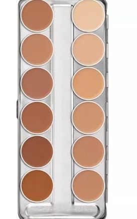 Kryolan/dermacolor - Camouflage Paleta De 12 Cores A