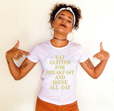 Glitter for breakfast