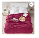 Cobertor Casal 180x220 Cervinia Ornare Bordo Corttex