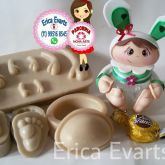 Kit para lembrancinha de coelho
