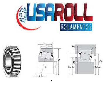 64450/64700  Rolamento de Rolos Cônicos