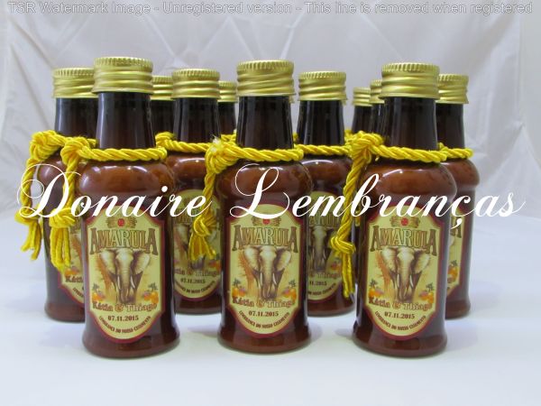 Mini Amarula Personalizada 50ml