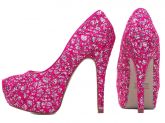 Peep toe rosa Arrasadora