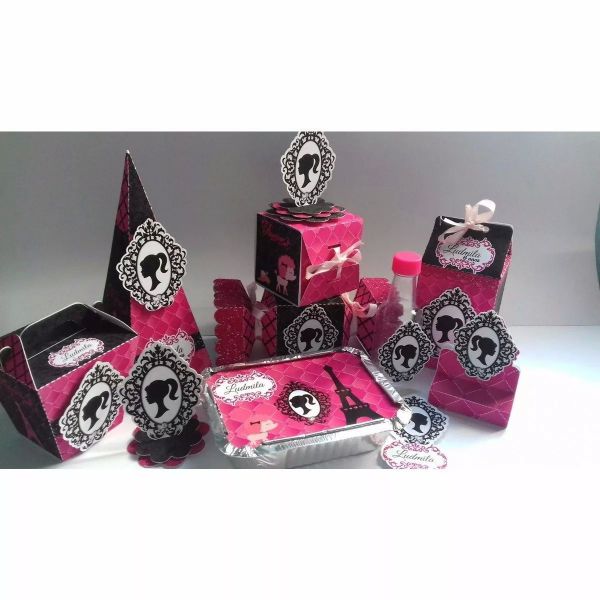 Arquivo Corte Silhouette Barbie Paris 44