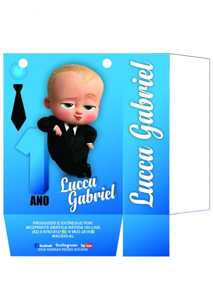 Poderoso Chefinho  12cm x 16cm