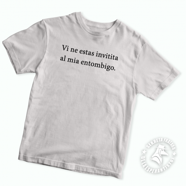 Entombigo - Ina kaj Vira T-ĉemizo