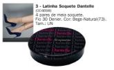 LATINHA SOQUETE DANTELLE