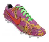 Chuteira Campo Nike Mercurial Vapor IX Tropical Roxo e Laranja MOD:12598 [1ª Linha]