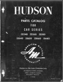 MANUAL PEÇAS HUDSON CARROS SÉRIES 1955-1956 - EM INGLES