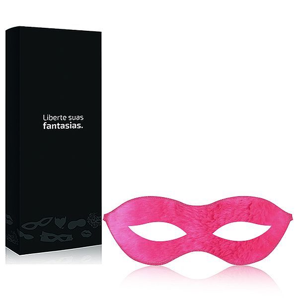 Máscara em Pelúcia Rosa Tiazinha