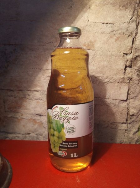 Suco integral de Uva Branca Casa Baggio 1 litro
