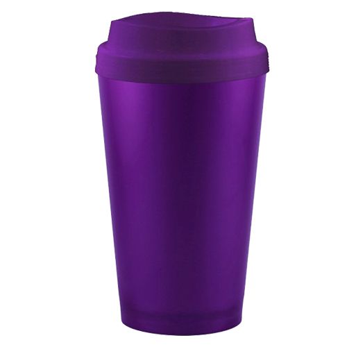 Copo Higienizador e Porta Copo 2 em 1 Violeta Cup