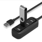 Carregador Hub USB 4 Portas 2.0 50cm