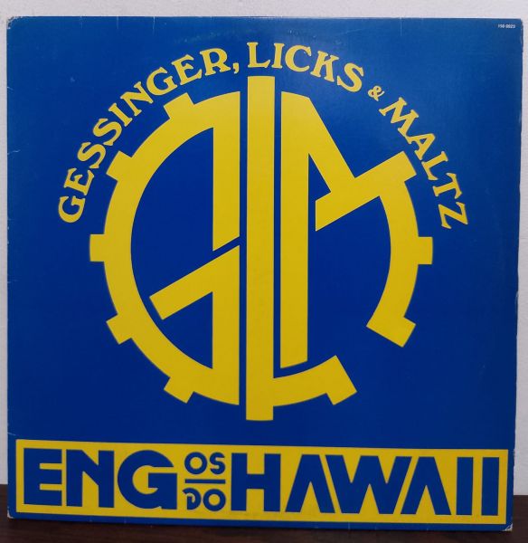 Engenheiros do Hawaii - Gessinger, Licks & Maltz LP Nacional!!!