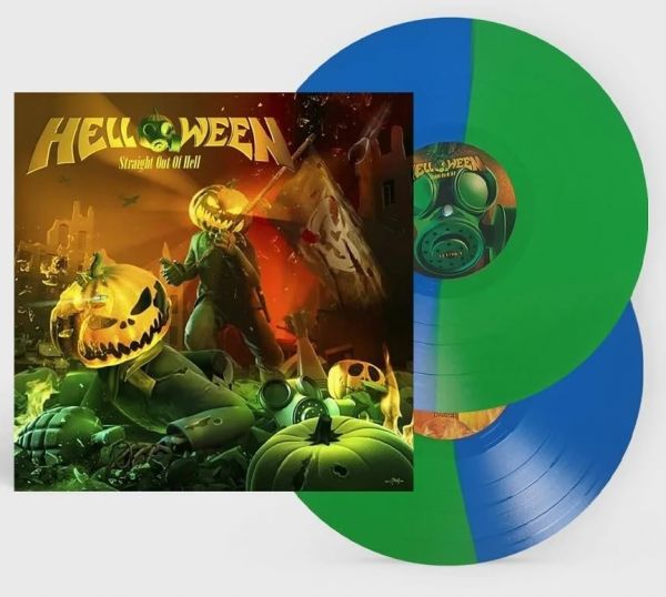 Helloween - Straight Out of Hell (02 LP's Blue & Green Vinyl)