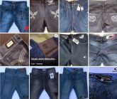 5 PCS - CALÇA JEANS KIT COM FEMININAS E/OU MASCULINAS