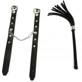 CHICOTE COM HASTE 10CM E ALGEMA FINA DOMINATRIXXX
