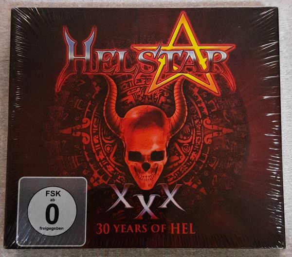 Helstar - 30 Years of Hell (Box Digipak 01 Dvd + 02 Cd's - Lacrado)