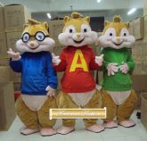 Alvin e os Esquilos Mascotes