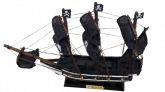 Escuna Barco Pirata 30 cm - Enfeite Decorativo