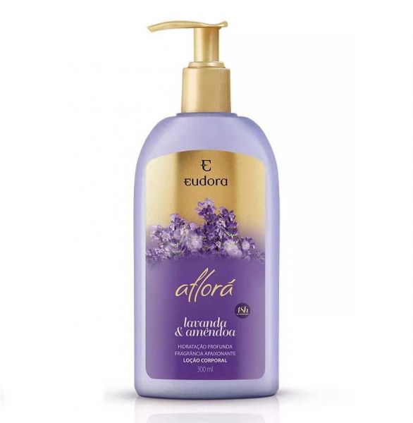 Loção Hidratante Corporal Aflóra Lavanda e Amêndoas