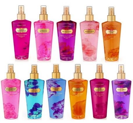 10 Body Splash Spray Vitoria Secrets 250ML