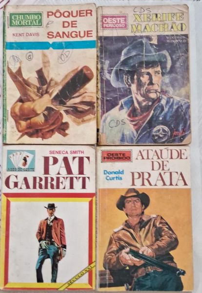 Bolsilivro Faroeste Ases do Oeste Pat Garrett Seneca Smith