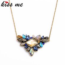 Exquisite strass pingente de colar de 2015 novos moda cadeia colar de jóias