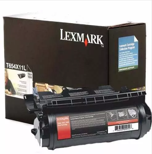 Toner Compatível Lexmark T654 X656 T650 X654 T652 X658 - T650H11L para 25.000 impressões