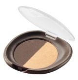 Sombra duo marrom e dourado Natura