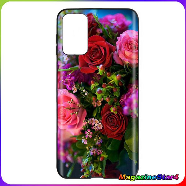 Capa Case Para Celular Motorola Moto G52 4g Silicone Flexível Capinha Desenhada Rosas