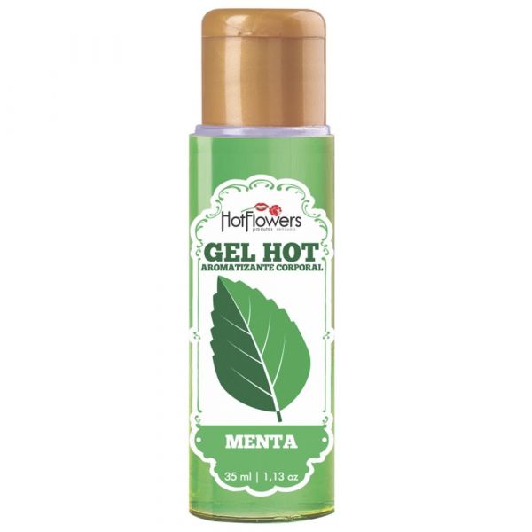 GEL HOT AROMATIZANTE MENTA 35ML HOT FLOWERS