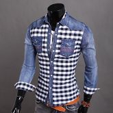 Moda Luxo: Camisa Manga Longa, de Ótima Qualidade. Frete Grátis.