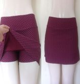 Short Saia Esportivo Texturizado