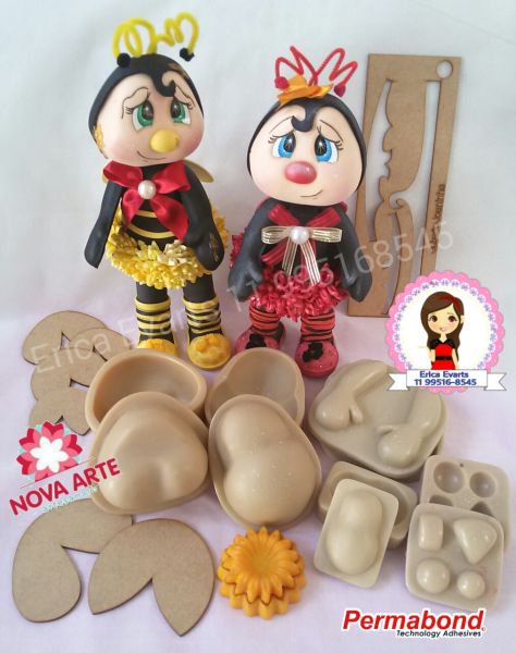 Kit Abelha e Joaninha
