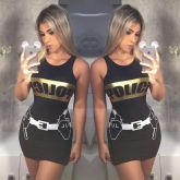 Vestido model #Policial