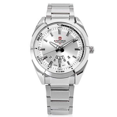 Relógio em Aço Inox Luxuoso - Naviforce