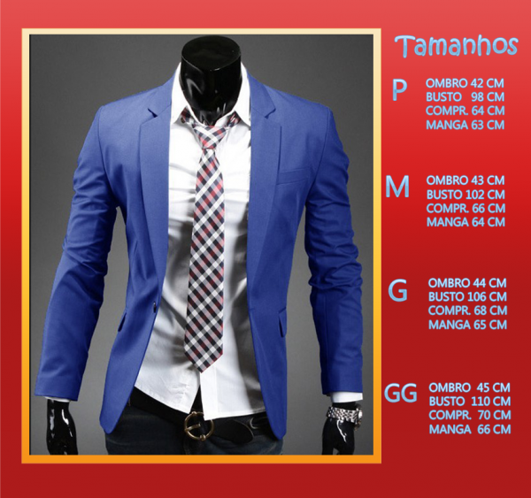 Blazer Slim Fit >>PROMOÇÃO<<