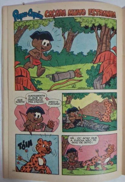 HQ Gibi Chico Bento 74 Abril 1985 Monstro da lagoa