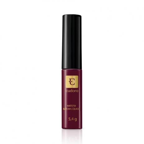 Batom Liquido Matefix Eudora Cabernet