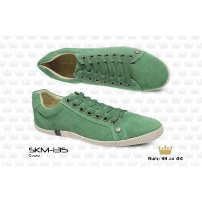 SAPATENIS OSKLEN COURO  Cód. do produto: SKM-135