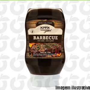 Molho Barbecue Gourmet Zero Calorias 350 Gramas Keeppack