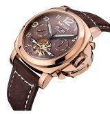 Relógio Masculino De Luxo Original Pulseira De Couro