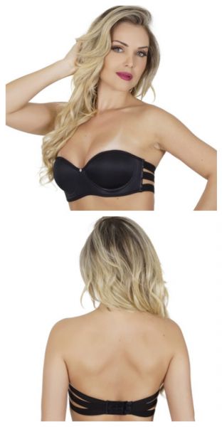 SOUTIEN STRAPPY BRA TOMARA QUE CAIA EM MICROFIBRA LISA I50.B