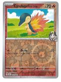 Pokemon Cyndaquil do Ethan Reverse Foil Escarlate e Violeta Rivais Predestinados