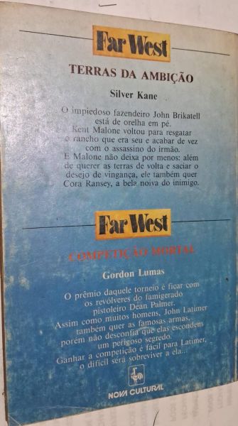 Bolsilivro Faroeste Super Far West Terras da Ambição / Competição Mortal