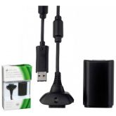 066 - KIT CARREGADOR P/ XBOX-360