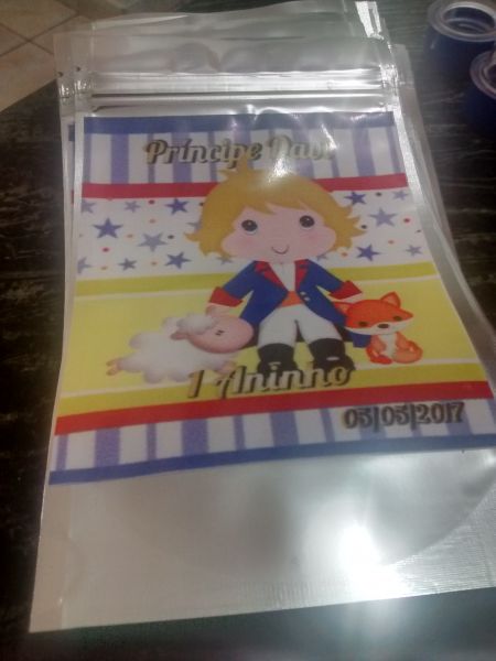 Rótulo p/ Saco Metalizado (24 x 29 cm)