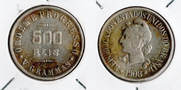 MAG  P683-1 500 R - 1908 - (tiragem 498.000 )