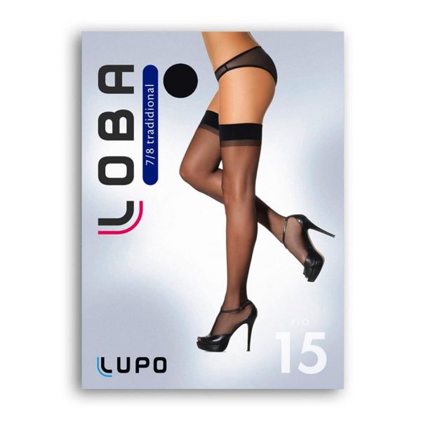 Meia Loba 7/8 Tradicional Fio 15 Lupo